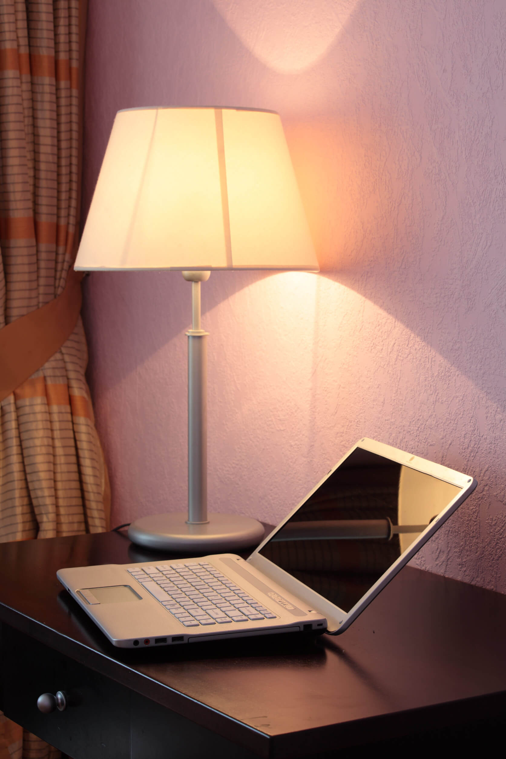 A computer on a desk that's going to be used for the BlockShopper opt out process.
